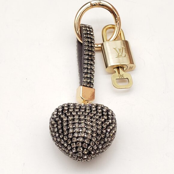Authentic Louis Vuitton Lock & Key with unbranded Bagcharm, Keycharm, Keychain - Picture 2 of 8